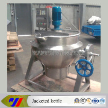 Caldera de cocción semiautomática de 150 litros con agitador